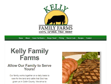 Tablet Screenshot of kellyfamilyfarms.com